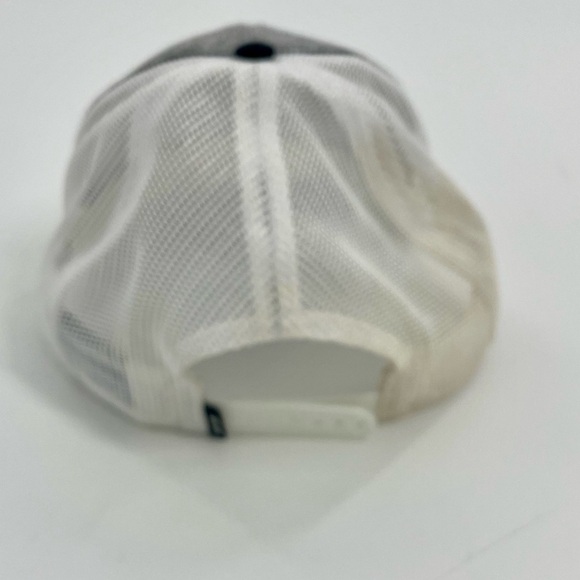 Yee Yee Buck Grey and White Neutral Trucker Hat Preppy Hunter One Size - Picture 4 of 8